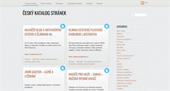 Desktop Screenshot of katalog-webu.cz